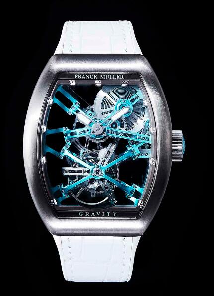 Best FRANCK MULLER Vanguard Gravity V45TGRAVITYCSSQT TTBRTU Replica Watch